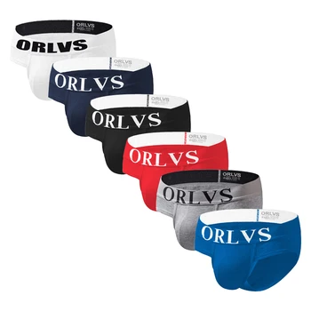 ORLVS Brand Men Underwear Male Sexy Briefs Men Cotton Fabric Hollow Design Mesh Quick Dry Breathable Men Underpants
ORLVS Brand Men Underwear Male Sexy Briefs Men Cotton Fabric Hollow Design Mesh Quick Dry Breathable Men Underpants