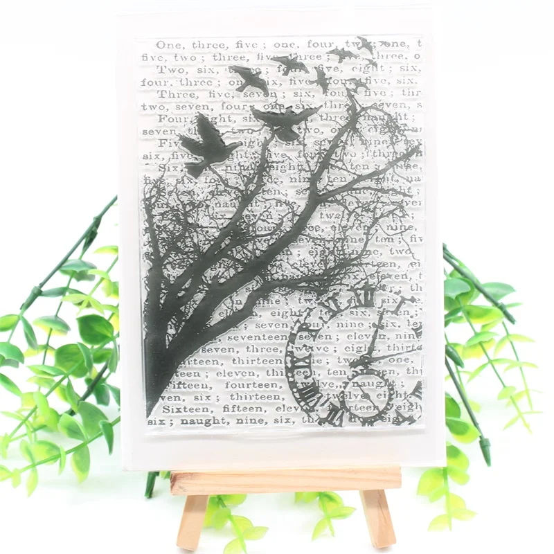 KSCRAFT Vintage Tree Transparent Clear Silicone Stamp/Seal for DIY scrapbooking/photo album Decorative clear stamp sheets
KSCRAFT Vintage Tree Transparent Clear Silicone Stamp/Seal for DIY scrapbooking/photo album Decorative clear stamp sheets