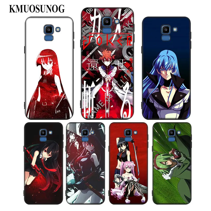 For Samsung Galaxy j8 j7 j6 j5 j4 j3 Plus Prime 2018 2017 2016 Black Silicone Phone Case Akame Ga Kill Anime cartoon Style
For Samsung Galaxy j8 j7 j6 j5 j4 j3 Plus Prime 2018 2017 2016 Black Silicone Phone Case Akame Ga Kill Anime cartoon Style