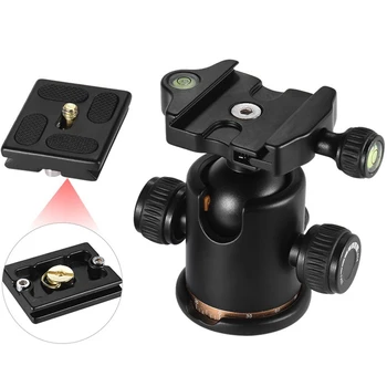Camera Ball Head Tripod With Quick Release Plate Fits With Arca-Type Quick-Release System Max Load 8 Kg For Canon 5 D Markii I
Camera Ball Head Tripod With Quick Release Plate Fits With Arca-Type Quick-Release System Max Load 8 Kg For Canon 5 D Markii I