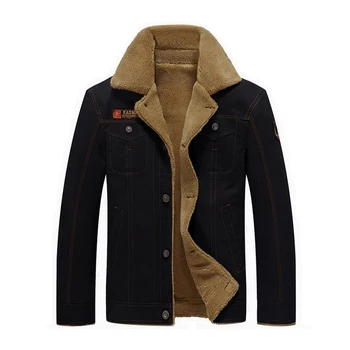 Warm Winter Jackets Men Thick Fleece Lining Casual Coats Cotton Warm Fur Collar Military Mens Jacket Plus Size Outerwear MY006
Warm Winter Jackets Men Thick Fleece Lining Casual Coats Cotton Warm Fur Collar Military Mens Jacket Plus Size Outerwear MY006