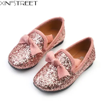 Brand Kids Shoes Bling Slip-on Princess Soft Kids Shoes For Girl Soft Single Autumn Kids Shoes Girls Size 26-36
Brand Kids Shoes Bling Slip-on Princess Soft Kids Shoes For Girl Soft Single Autumn Kids Shoes Girls Size 26-36