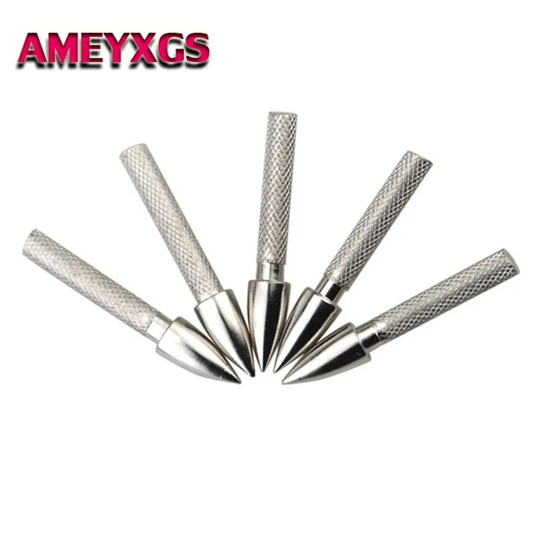 20/50Pcs 60gr Archery Arrowhead Insert Point Tips Hunting Broadhead Fit ID 4.2mm Arrow Shaft For Shooting Practice Accessories
20/50Pcs 60gr Archery Arrowhead Insert Point Tips Hunting Broadhead Fit ID 4.2mm Arrow Shaft For Shooting Practice Accessories