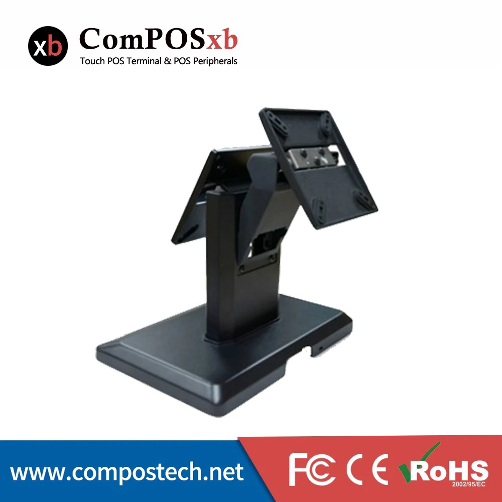 Image Dual Monitor Stand Double Screen Stand  Touch Screen Monitor Bracket VESA 100*100mm 75*75mm Base