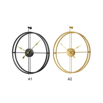 55cm Brief European Style Silent Wall Clock Iron 3D Vintage Design Round Silent Wall Clock For Home Office Decorative
55cm Brief European Style Silent Wall Clock Iron 3D Vintage Design Round Silent Wall Clock For Home Office Decorative
