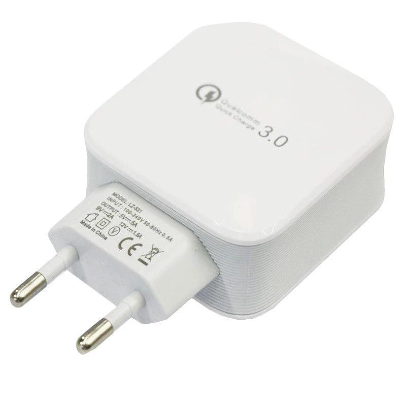 Fast Charger With 2 Qc3.0 Usb + 1 Type-C Ports Wall Charger 25W 5A Eu Plug For Mobile Phone Tablet Camera
Fast Charger With 2 Qc3.0 Usb + 1 Type-C Ports Wall Charger 25W 5A Eu Plug For Mobile Phone Tablet Camera