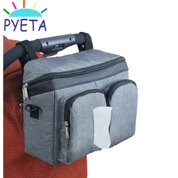 PYETA Stroller Accessories Diaper Bag Baby Stuff Nappy Stroller Organizer Mom Travel Hanging Carriage Pram Buggy Cart Bottle Bag
PYETA Stroller Accessories Diaper Bag Baby Stuff Nappy Stroller Organizer Mom Travel Hanging Carriage Pram Buggy Cart Bottle Bag