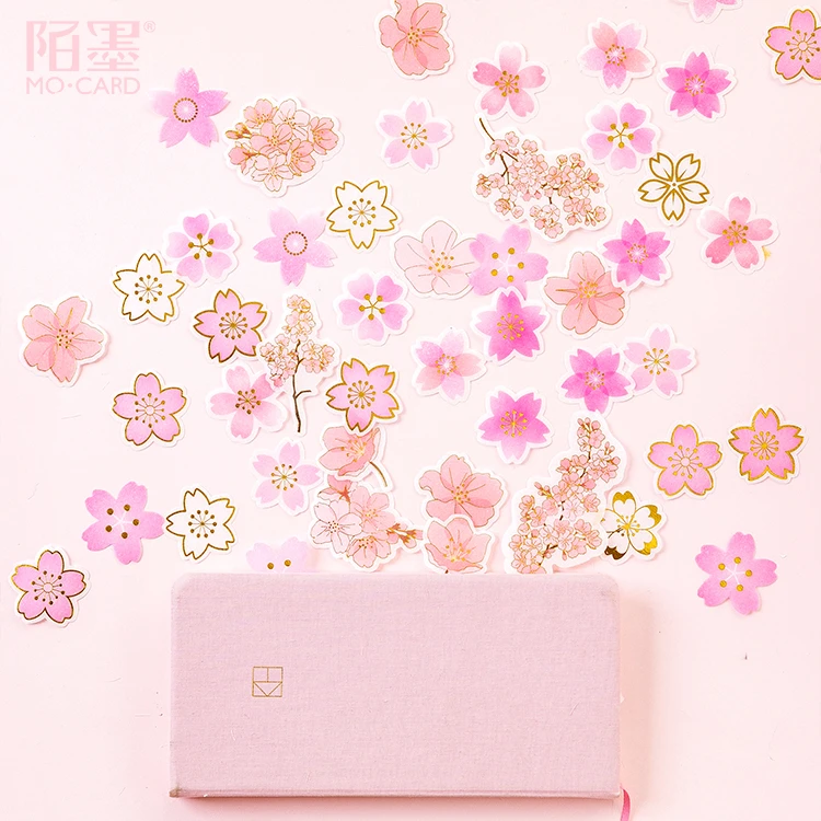 JIANWU 45-60pcs Sakura Cute Sticker Bronzing Petal Floral Stickers Art Kawaii DIY Decoration School Bullet Journal parts
JIANWU 45-60pcs Sakura Cute Sticker Bronzing Petal Floral Stickers Art Kawaii DIY Decoration School Bullet Journal parts