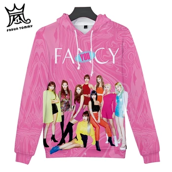FRDUN TOMMY 2019 TWICE New album FANCY YOU 3D Hooded sweatshirt Men/Women spring Casual Hip hop Harajuku Hooded hot sale Clothes
FRDUN TOMMY 2019 TWICE New album FANCY YOU 3D Hooded sweatshirt Men/Women spring Casual Hip hop Harajuku Hooded hot sale Clothes