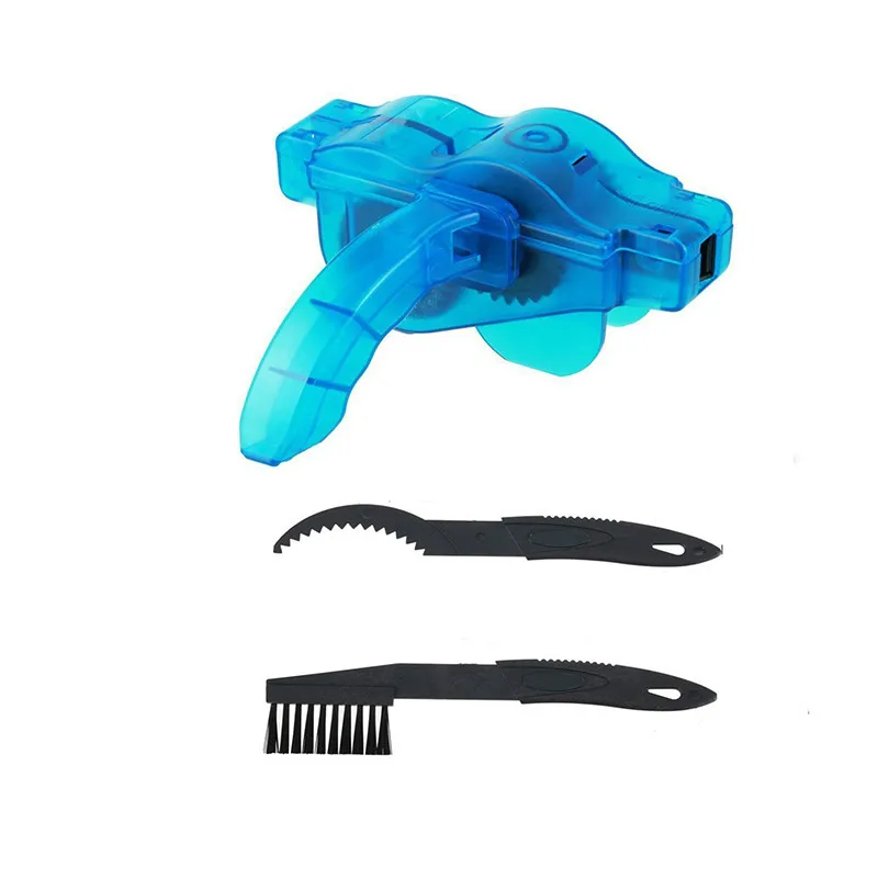 Portable Bicycle Chain Cleaner Tool Set Mountain Bike Chain Cleaner Scrubber Brushes New Cycling Steering Wheel Clean Wash Tool
Portable Bicycle Chain Cleaner Tool Set Mountain Bike Chain Cleaner Scrubber Brushes New Cycling Steering Wheel Clean Wash Tool