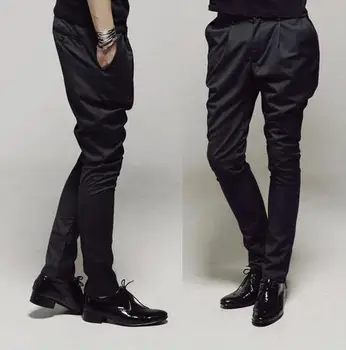 28-40 ! Men's New fashion tide harem pant feet pant non-mainstream slim men singers dancer pant trousers costumes free shipping
28-40 ! Men's New fashion tide harem pant feet pant non-mainstream slim men singers dancer pant trousers costumes free shipping