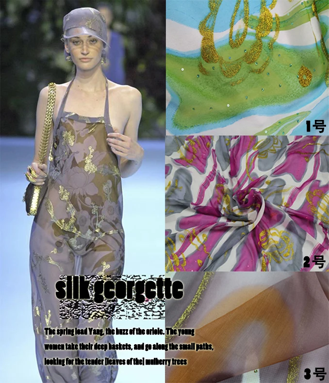 The Explosion Of Beautiful Silk Printing And Gilding With Beads Georgette Fabrics Diy
The Explosion Of Beautiful Silk Printing And Gilding With Beads Georgette Fabrics Diy