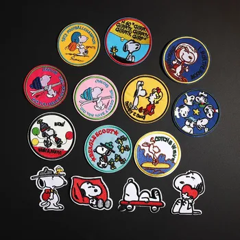 High Quality Cartoon Beagle Anime Patches Iron On Cute Famous Dogs Star Appliques Iron On Animal Badges
High Quality Cartoon Beagle Anime Patches Iron On Cute Famous Dogs Star Appliques Iron On Animal Badges