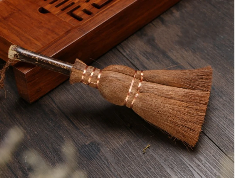 Description Picture 6 of itemArshen Brown Plants Fibre Tea Brush Bristle Kung Fu Tea Tray Tea Sets Cleaning Brush Teaware Home Kitchen Tea Tools Accessories