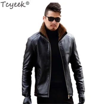 Tcyeek Mens PU Leather Jacket 2019 Winter Warm Thick Chaqueta Cuero Hombre Casual Black M-4XL Homens Jaqueta De Couro CJ236
Tcyeek Mens PU Leather Jacket 2019 Winter Warm Thick Chaqueta Cuero Hombre Casual Black M-4XL Homens Jaqueta De Couro CJ236