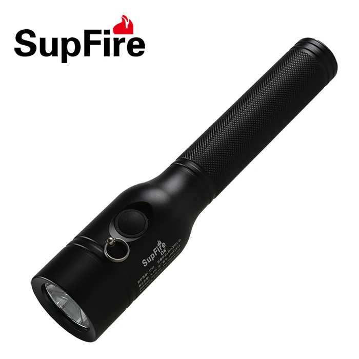 Supfire D6 160M Underwater Professional Explosion-proof Strong Diving LED Light Flashlight Grade ExibII BT4 by 18650 Battery
Supfire D6 160M Underwater Professional Explosion-proof Strong Diving LED Light Flashlight Grade ExibII BT4 by 18650 Battery