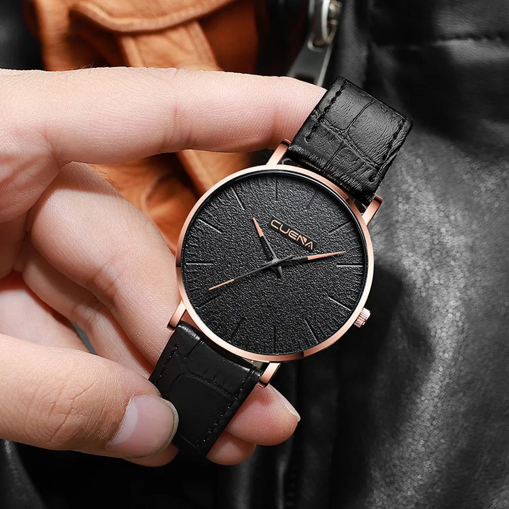 Luxury New Leather Men Watch Ultra Thin Stainless Steel Male Clock Quartz Sport Watch Men Casual Wristwatch relogio masculinoA40
Luxury New Leather Men Watch Ultra Thin Stainless Steel Male Clock Quartz Sport Watch Men Casual Wristwatch relogio masculinoA40
