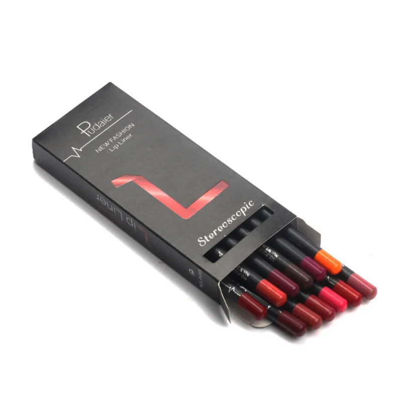 12 Pcs/Set Sexy Matte Lip Stick Lipliner Lip Liner Pencil Matt Nude Lipsliner Pen Set Beauty Makeup Tool Cosmetic
12 Pcs/Set Sexy Matte Lip Stick Lipliner Lip Liner Pencil Matt Nude Lipsliner Pen Set Beauty Makeup Tool Cosmetic