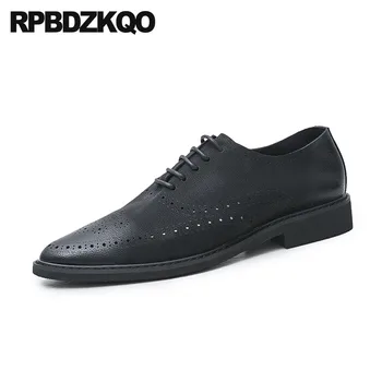 Wedding Formal Work Height Increasing Pointed Toe Men Party Shoes Classic Oxfords Office Business Black Dress Breathable Brogue 
Wedding Formal Work Height Increasing Pointed Toe Men Party Shoes Classic Oxfords Office Business Black Dress Breathable Brogue