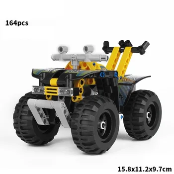 Technics four wheels Cross-country motorcycle building block atv assemable bricks model education pull back toys for kids gifts
Technics four wheels Cross-country motorcycle building block atv assemable bricks model education pull back toys for kids gifts