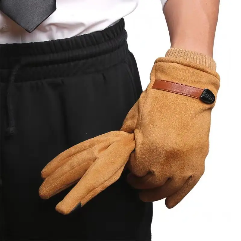 GOURS Winter Gloves Men Touch Screen Warm Driving Blend Suede Leather Gloves with Knit Wrist Cuffs New Arrival GSM060
GOURS Winter Gloves Men Touch Screen Warm Driving Blend Suede Leather Gloves with Knit Wrist Cuffs New Arrival GSM060