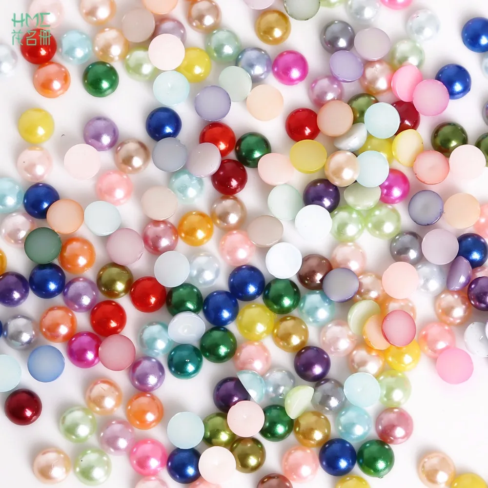 1.5/2/2.5/3/4/5/6/7/8/10/12/14mm Flatback Half Round Plastic ABS Imitation Pearl Beads For Jewelry Craft Scrapbook Decoration DI
1.5/2/2.5/3/4/5/6/7/8/10/12/14mm Flatback Half Round Plastic ABS Imitation Pearl Beads For Jewelry Craft Scrapbook Decoration DI