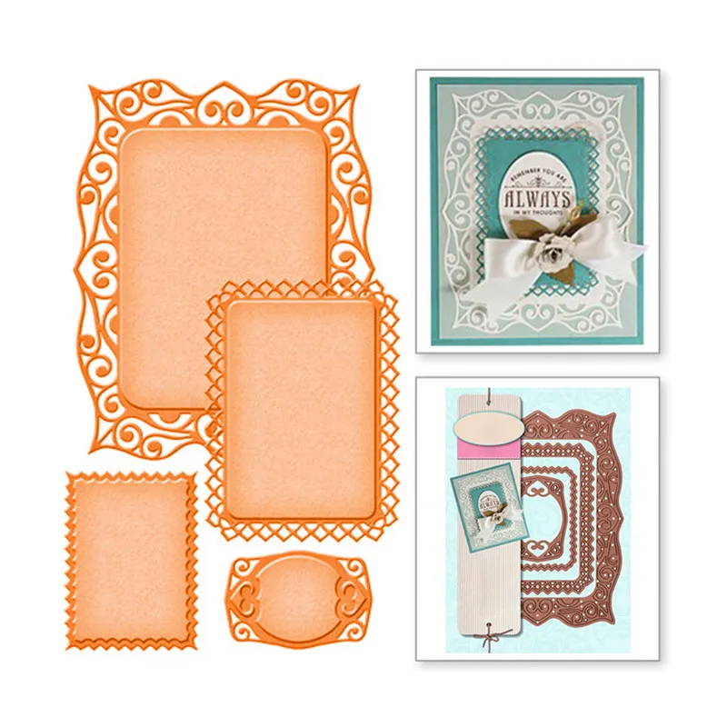 Eastshape Frame Metal Cutting Dies Scrapbooking Lace Craft Dies Card Making DIY Embossing Die Cuts New Pattern Photo Decoration
Eastshape Frame Metal Cutting Dies Scrapbooking Lace Craft Dies Card Making DIY Embossing Die Cuts New Pattern Photo Decoration