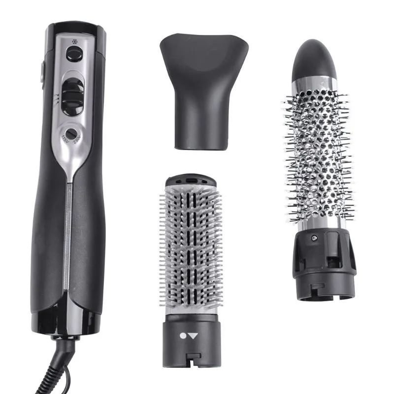 3 in1 Dual Voltage Hair Dryer Rotating Brush Roller Electric Curler Styling Comb Travel Adjustable 115V 230V Hair Curling Comb
3 in1 Dual Voltage Hair Dryer Rotating Brush Roller Electric Curler Styling Comb Travel Adjustable 115V 230V Hair Curling Comb