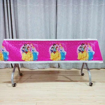 108cm*180cm Princess Cartoon Theme Party Table Cloth Birthday Party Decoration Disposal Kids Favor Party Supplies Set
108cm*180cm Princess Cartoon Theme Party Table Cloth Birthday Party Decoration Disposal Kids Favor Party Supplies Set