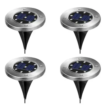 Underground Light 9 LED Solar Power Buried Ground Light Lamp Waterproof Outdoor Path Way Garden Lawn Yard Outdoor Lighting 
Underground Light 9 LED Solar Power Buried Ground Light Lamp Waterproof Outdoor Path Way Garden Lawn Yard Outdoor Lighting