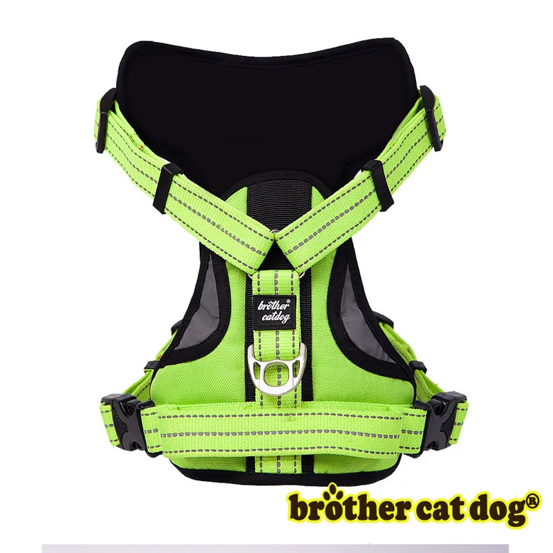 High Quality Dog Harness Training Walk Vest For Big Large Dogs Adjustable Padded Travel Reflective Harness Pitbull Dropship 8801
High Quality Dog Harness Training Walk Vest For Big Large Dogs Adjustable Padded Travel Reflective Harness Pitbull Dropship 8801