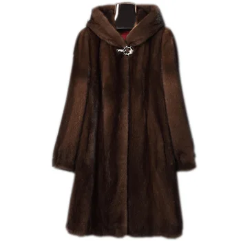 S-6XL New Fashion Women Clothing High Imitation Mink Fur Overcoat Female Long Hooded Coat Faux Fur Coat
S-6XL New Fashion Women Clothing High Imitation Mink Fur Overcoat Female Long Hooded Coat Faux Fur Coat