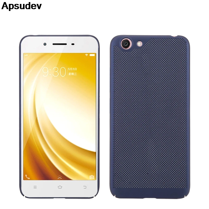 Apsudev чехол для телефона с рассеиванием тепла vivo Y53 2017 Y55 V5 жесткий из поликарбоната