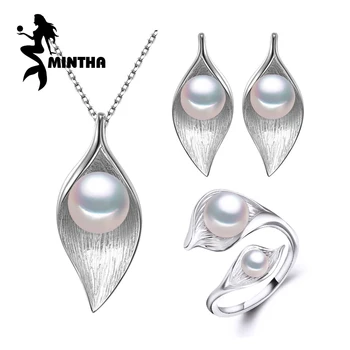 MINTHA 925 Sterling Silver earrings with stones,natural Pearl jewelry sets for women,bohemian Leaf necklace stud earrings rings
MINTHA 925 Sterling Silver earrings with stones,natural Pearl jewelry sets for women,bohemian Leaf necklace stud earrings rings