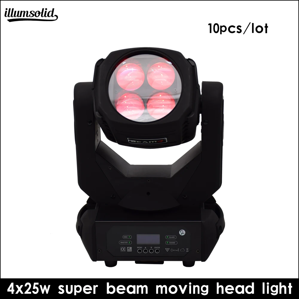 High Power 4x25w super beam moving head led Infinitely rotating lens Bar effect stage light (10 pieces/lot)
High Power 4x25w super beam moving head led Infinitely rotating lens Bar effect stage light (10 pieces/lot)