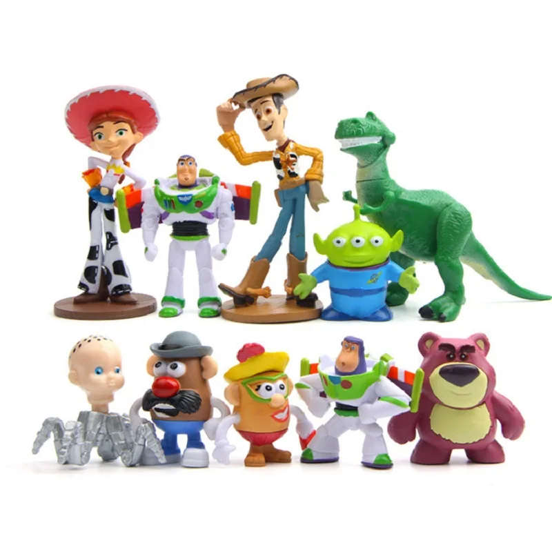 10 pieces / piece 3~8cm toy mobilization action figure 3 Woody Buzz Lightyear Jessie PVC toy doll children's gift
10 pieces / piece 3~8cm toy mobilization action figure 3 Woody Buzz Lightyear Jessie PVC toy doll children's gift