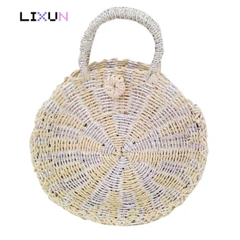 Summer Bali Hand-Woven Rattan Bag National Shoulder Crossbody Bags Beach Straw Bag Bohemian Knitting Circular Handbags
Summer Bali Hand-Woven Rattan Bag National Shoulder Crossbody Bags Beach Straw Bag Bohemian Knitting Circular Handbags