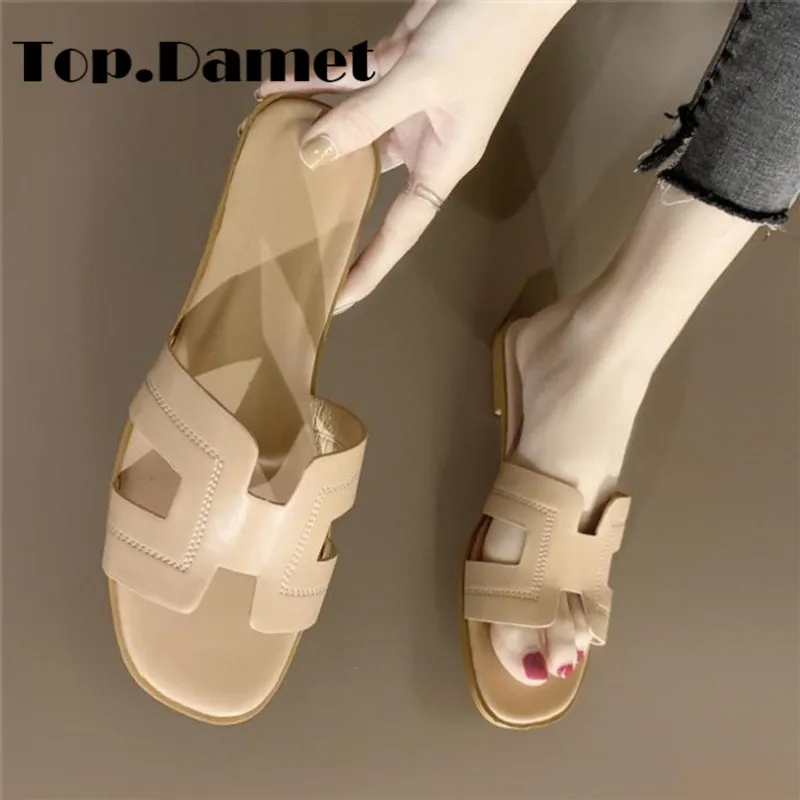 Top.Damet Women Slippers Summer Non Slip Flat with Outdoor Slippers Casual Comfortabel Solid Color Beach Shoes Slides for Girls
Top.Damet Women Slippers Summer Non Slip Flat with Outdoor Slippers Casual Comfortabel Solid Color Beach Shoes Slides for Girls