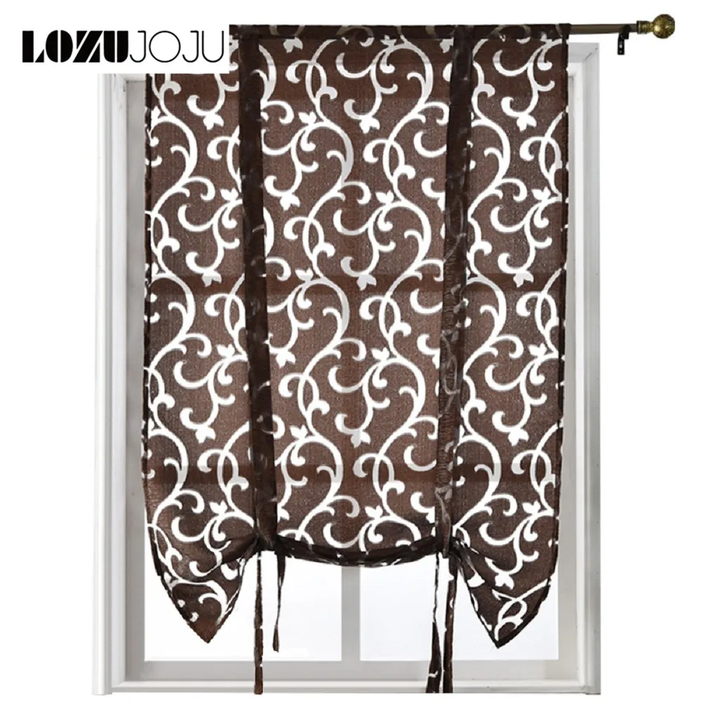 LOZUJOJU Stripe Jacquard Roman Curtains Brown Short Wavy Leaves Drops Plaid for Kitchen Windows Balloon Fabric Thread Curtains
LOZUJOJU Stripe Jacquard Roman Curtains Brown Short Wavy Leaves Drops Plaid for Kitchen Windows Balloon Fabric Thread Curtains