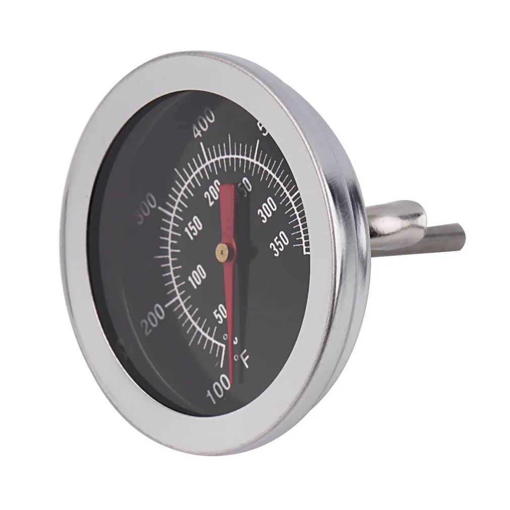 Stainless Steel BBQ Smoker Pit Grill Bimetallic thermometer Temp Gauge with Dual Gage 500 Degree Cooking Tools
Stainless Steel BBQ Smoker Pit Grill Bimetallic thermometer Temp Gauge with Dual Gage 500 Degree Cooking Tools
