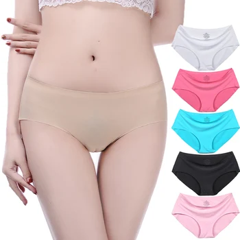 3 Pieces/Pack Seamless Panties Women Underwear Big Size Low-Rise Cotton Crotch Female Briefs Breathable Lady Lingerie
3 Pieces/Pack Seamless Panties Women Underwear Big Size Low-Rise Cotton Crotch Female Briefs Breathable Lady Lingerie