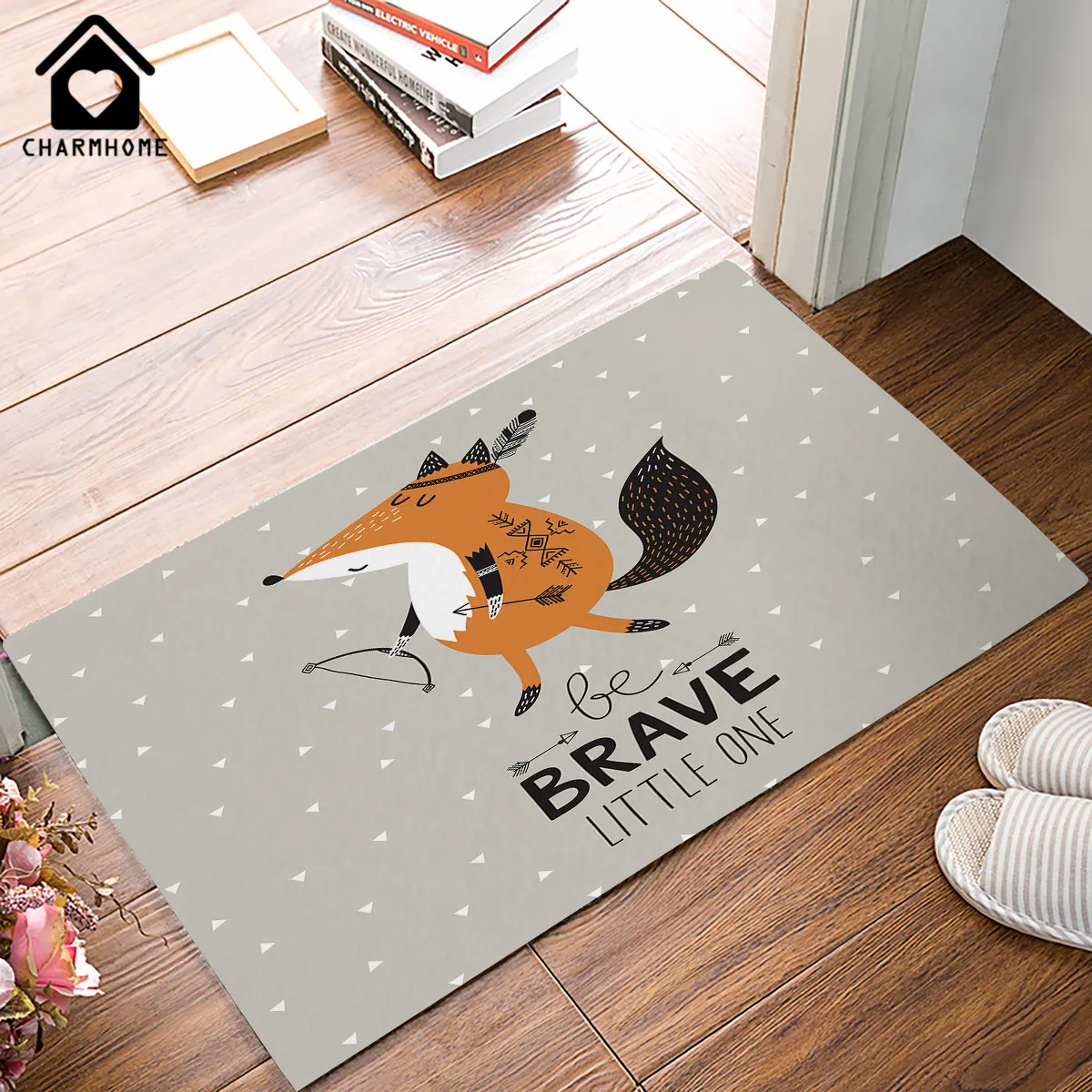CHARMHOME Decorative Doormats Funny Retro Vintage Welcome Cartoon Fox Doormat Durable Heat-Resistant Non-Woven Fabric Doormat
CHARMHOME Decorative Doormats Funny Retro Vintage Welcome Cartoon Fox Doormat Durable Heat-Resistant Non-Woven Fabric Doormat