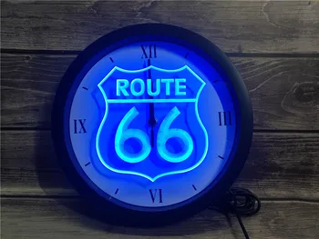 0B371 Historic Route 66 Mother Road APP RGB 5050 LED Neon Light Signs Wall Clock
0B371 Historic Route 66 Mother Road APP RGB 5050 LED Neon Light Signs Wall Clock