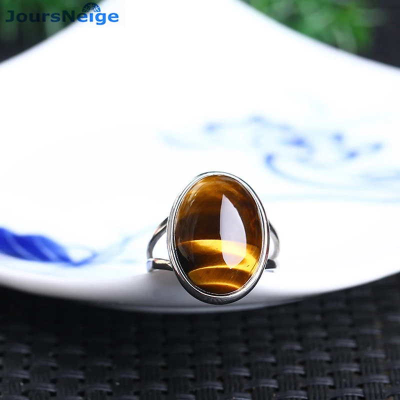 Кольцо с натуральным кристаллом тигровый глаз серебро 925 пробы мозаичное кольцо
