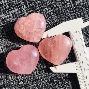 3pcs Rose quartz heart heart very beautiful Natural Rose quartz Quartz Crystal Gem Heart From Madagascar
3pcs Rose quartz heart heart very beautiful Natural Rose quartz Quartz Crystal Gem Heart From Madagascar