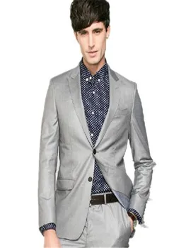 Top Selling custom made The handsome boy is light grey gentleman suit to decorate a suit formal occasion suits (jacket + pants)
Top Selling custom made The handsome boy is light grey gentleman suit to decorate a suit formal occasion suits (jacket + pants)
