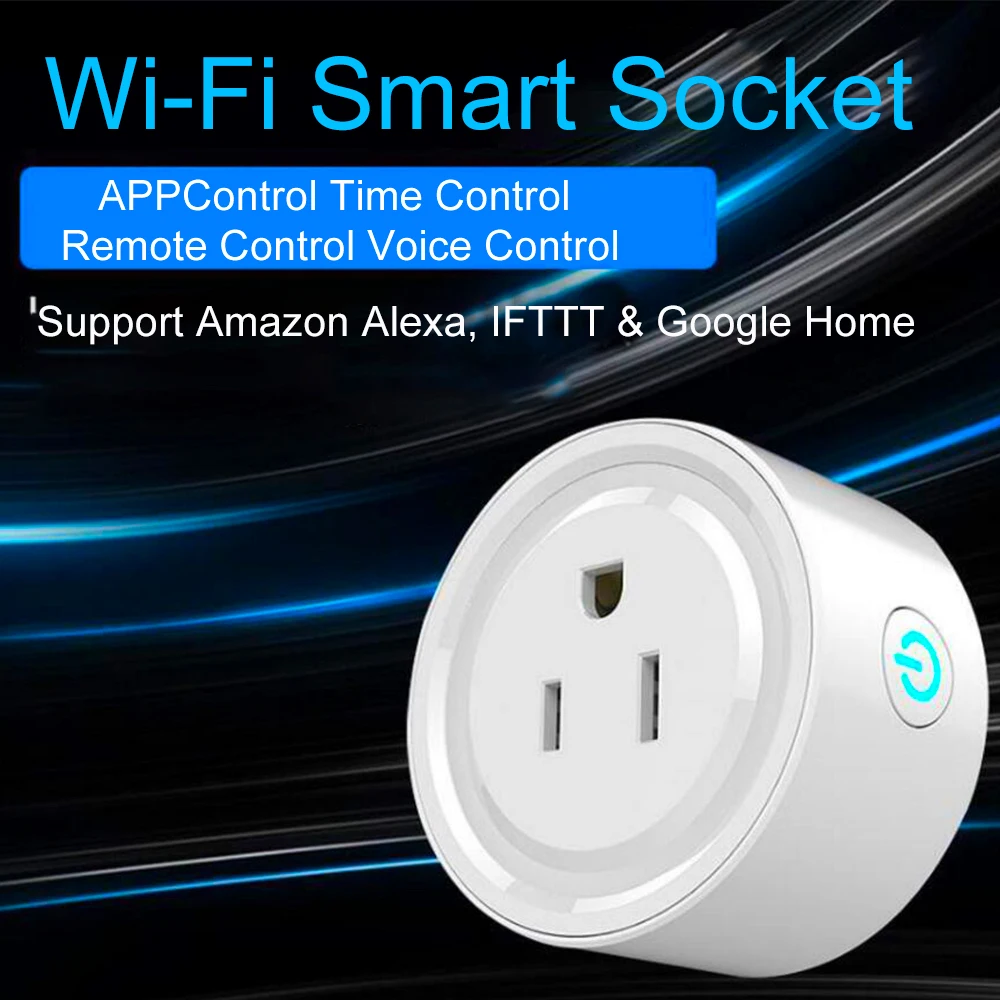 Smart Plug Wifi Smart Socket Smart Life App US AU UK Compatible Timing on/off with Alexa Google Home IFTTT Poland Korea Fra Plug
Smart Plug Wifi Smart Socket Smart Life App US AU UK Compatible Timing on/off with Alexa Google Home IFTTT Poland Korea Fra Plug