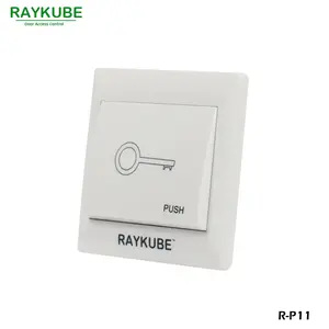 RAYKUBE Exit Push Button Switch For Door Access Control System R-P11 RAYKUBE Exit Push Button Switch For Door Access Control System R-P11