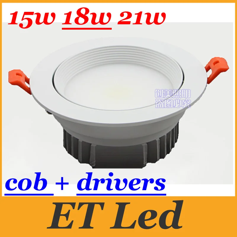 15w 18w 21w Led Dimmable Downlights 120 Beam Angle Frosted Case High Quality COB Chips + Led Dimmable Drivers Warm White 3000K
15w 18w 21w Led Dimmable Downlights 120 Beam Angle Frosted Case High Quality COB Chips + Led Dimmable Drivers Warm White 3000K