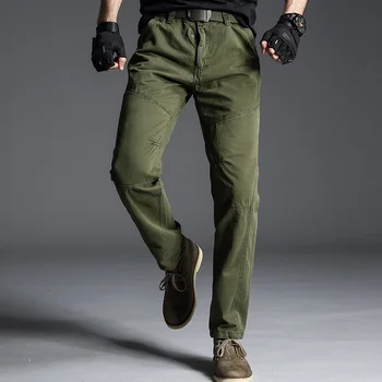 Fashion Design Men Casual Pants Spring Autumn Army Military Trousers Wear Resistant Men's Track Black Cargo Pants Male Overalls
Fashion Design Men Casual Pants Spring Autumn Army Military Trousers Wear Resistant Men's Track Black Cargo Pants Male Overalls